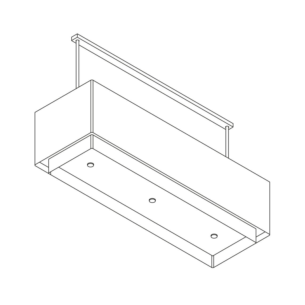 Wave eilandmodel 2130 - LINE X 1300mm - afzuigkapSpecialist.nl