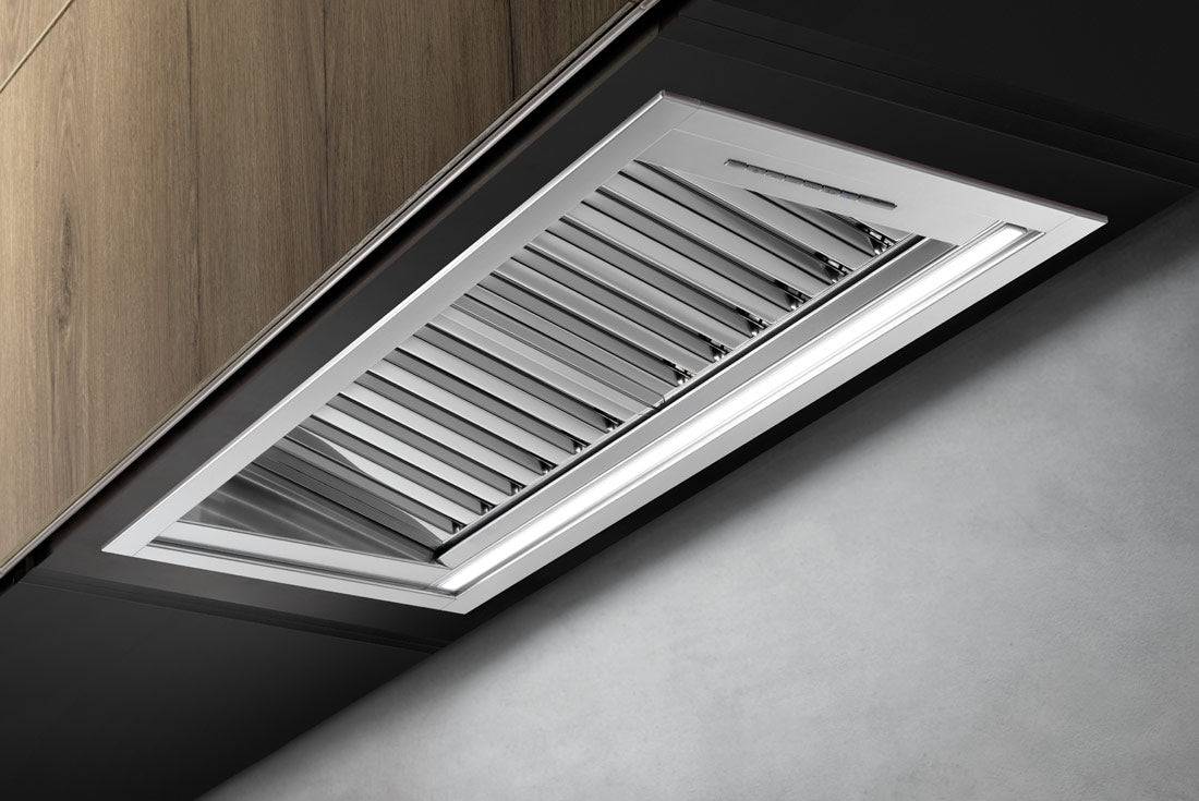 Airone I - 001 - CARUSO inbouwunit - 56 cm - RVS - interne motor - afzuigkapSpecialist.nl