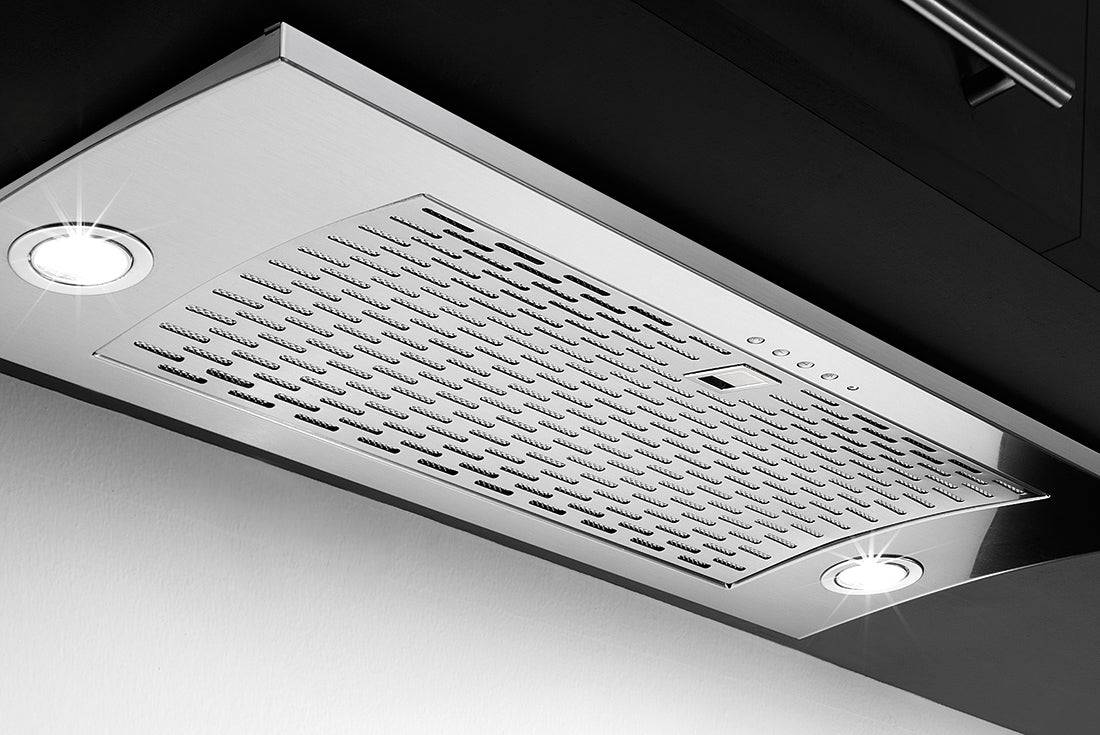 Airone I - 001 - GRUPPO inbouwunit - 53 cm - RVS - interne motor - afzuigkapSpecialist.nl