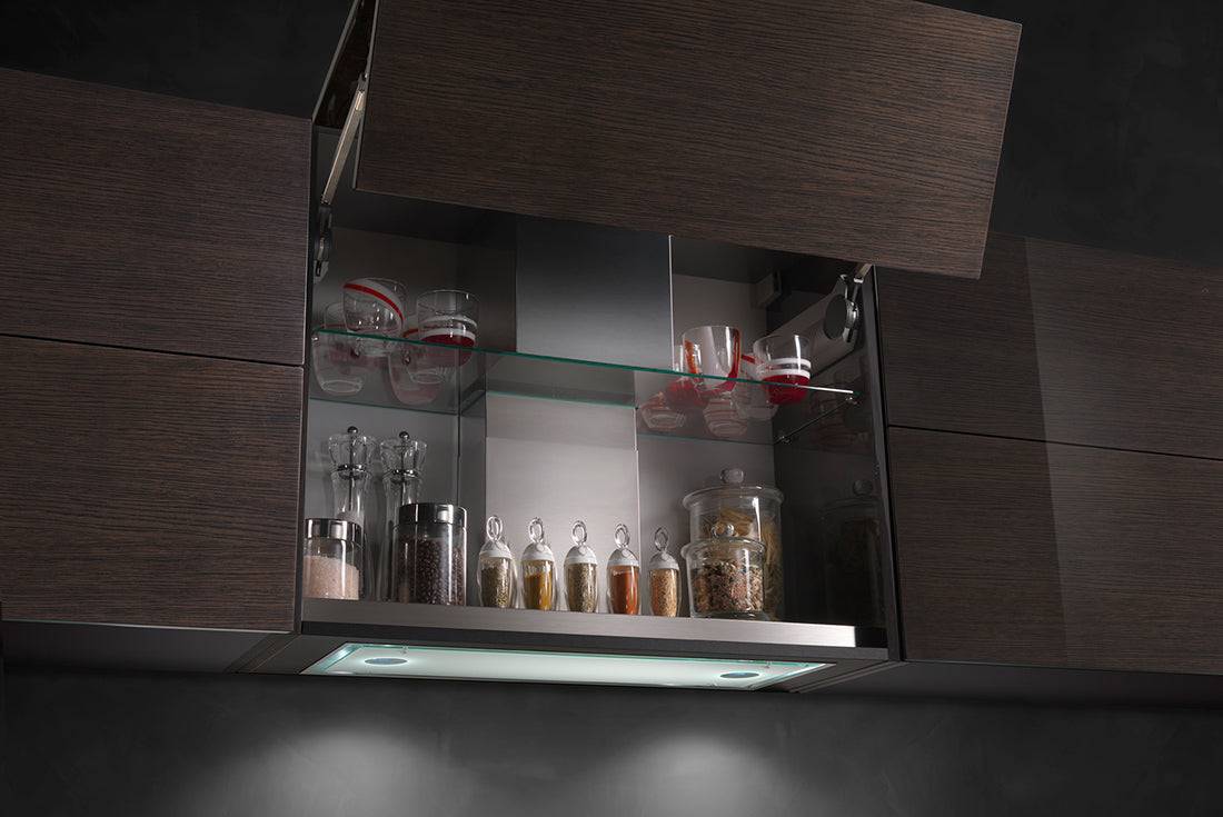 Airone I - 002 - AIDA inbouwunit - 56 cm - RVS - glas - interne motor - afzuigkapSpecialist.nl