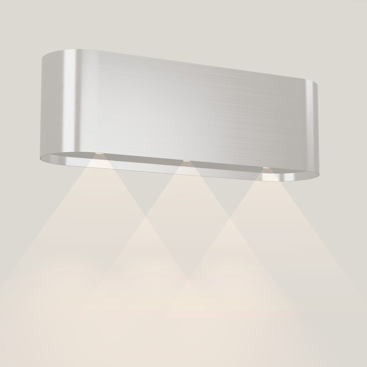 Wave 1119.607 OVAL wandafzuigkap 120 cm in Ivory Greige, met verlichting aan
