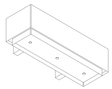 Wave 1130.406 LINE X - wandschouw 130 cm geschikt voor lederen bekleding - 1 kleur naar keuze - interne motor - LED verlichting - afzuigkapSpecialist.nl