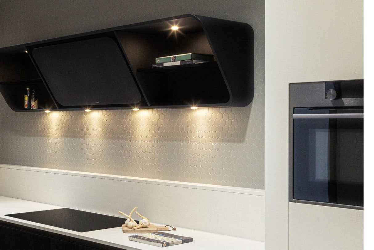 Wave 1265.401 CLASSIC 90 cm wandafzuigkap - 1 kleur naar keuze - interne motor recirculatie - LED - afzuigkapSpecialist.nl