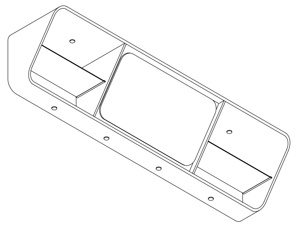Wave 1266.404 CLASSIC 270 cm wandafzuigkap - 1 kleur naar keuze - interne motor recirculatie - LED - afzuigkapSpecialist.nl
