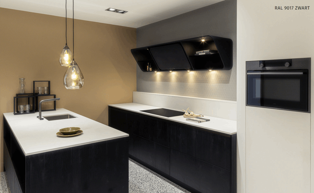 Wave 1266.404 CLASSIC 270 cm wandafzuigkap - 1 kleur naar keuze - interne motor recirculatie - LED - afzuigkapSpecialist.nl