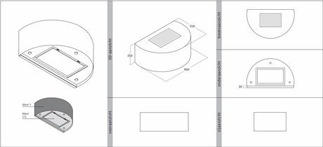 Wave 1620.403 CYLINDER wandafzuigkap 90 cm - geschikt voor lederen bekleding - 1 kleur naar keuze - interne motor recirculatie - LED - afzuigkapSpecialist.nl