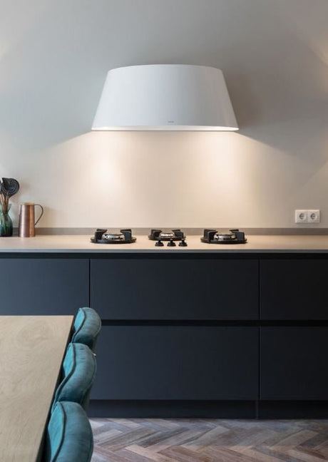 Wave 1627.403 TAPS wandafzuigkap 90 cm - geschikt voor lederen bekleding - 1 kleur naar keuze - interne motor recirculatie - LED - afzuigkapSpecialist.nl