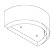 Wave 1630.403 CYLINDER X wandafzuigkap 90 cm - geschikt voor lederen bekleding - 1 kleur naar keuze - interne motor recirculatie - LED - afzuigkapSpecialist.nl