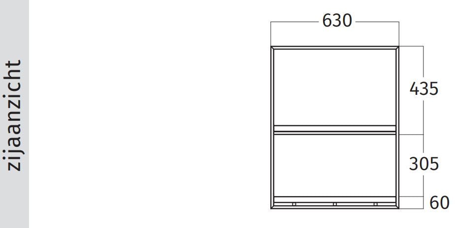 Wave 2053.70 FRAME motorloos - 150 cm eilandmodel RVS - 4 x 4,2 W dimbare LED 2700 Kelvin - afzuigkapSpecialist.nl