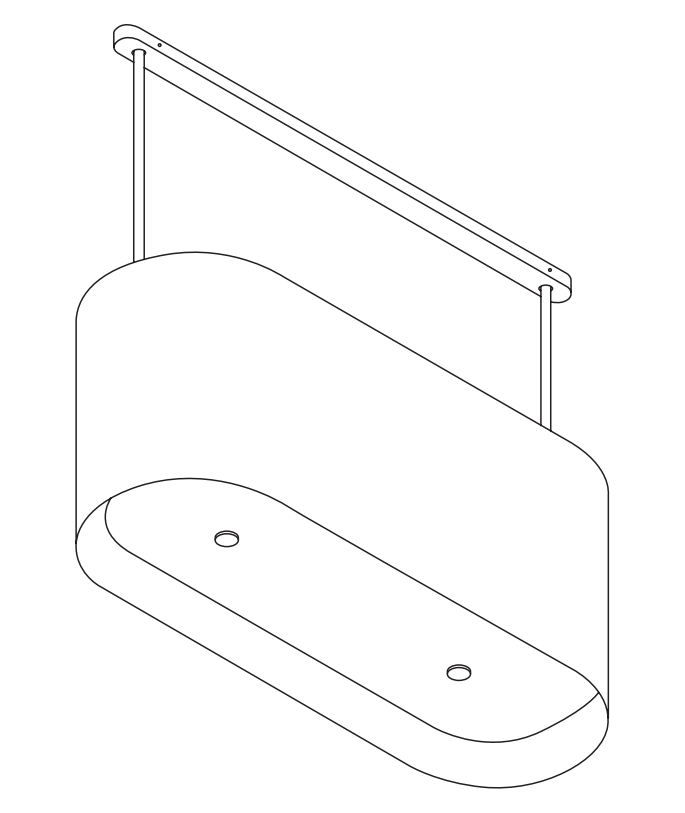 Wave 2119.403 OVAL - 90 cm eilandafzuigkap - geschikt voor lederen bekleding - 1 kleur naar keuze - interne motor - LED verlichting - afzuigkapSpecialist.nl