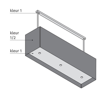 Wave 2120.406 LINE - eilandafzuigkap 120 cm - recirculatie - geschikt voor lederen bekleding - 1 kleur naar keuze - LED verlichting - afzuigkapSpecialist.nl