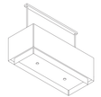 Wave 2130.403 LINE X - 100 cm eilandafzuigkap geschikt voor lederen bekleding - 1 kleur naar keuze - interne motor - LED verlichting - afzuigkapSpecialist.nl
