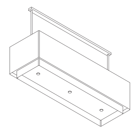 Wave 2130.406 LINE X - 130 cm eilandafzuigkap geschikt voor lederen bekleding - 1 kleur naar keuze - interne motor - LED verlichting - afzuigkapSpecialist.nl