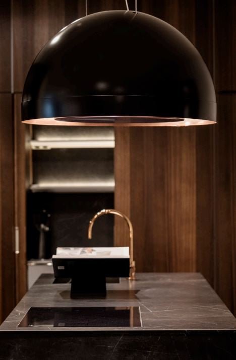 Wave 2176.404 SPHERE lamp 82 cm - 2 kleuren naar keuze - motorloos - LED - afzuigkapSpecialist.nl