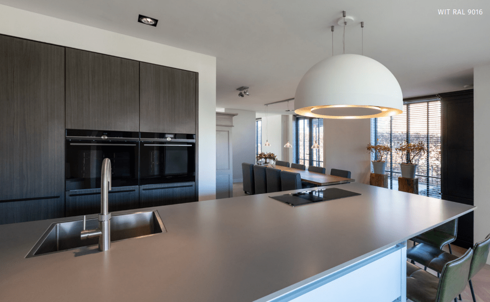 Wave 2176.404 SPHERE lamp 82 cm - 2 kleuren naar keuze - motorloos - LED - afzuigkapSpecialist.nl