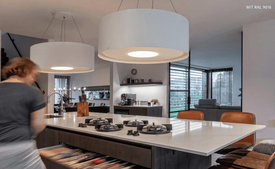 Wave 2620.415 CIRCO lamp 90cm - geschikt voor lederen bekleding - 1 kleur naar keuze - LEDDISC - afzuigkapSpecialist.nl