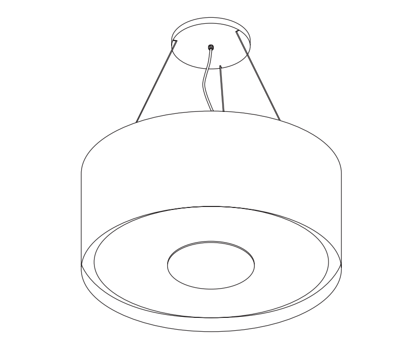 Wave 2620.415 CIRCO lamp 90cm - geschikt voor lederen bekleding - 1 kleur naar keuze - LEDDISC - afzuigkapSpecialist.nl