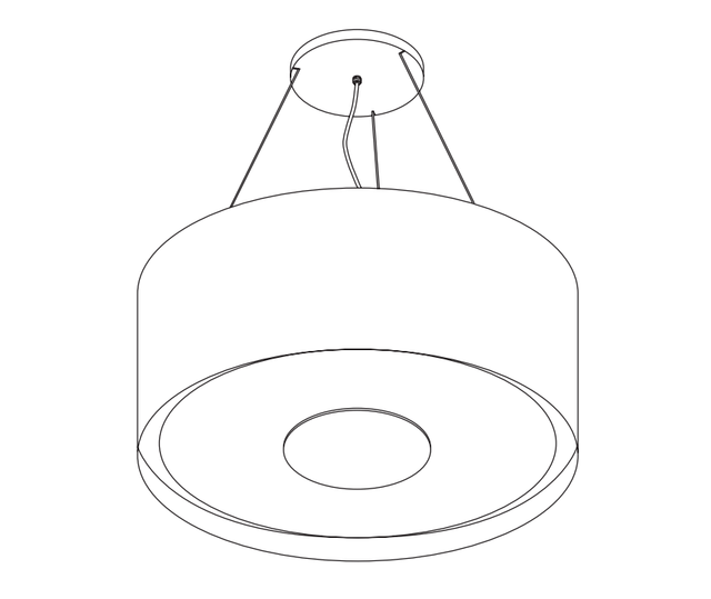 Wave 2620.415 CIRCO lamp 90cm - geschikt voor lederen bekleding - 1 kleur naar keuze - LEDDISC - afzuigkapSpecialist.nl