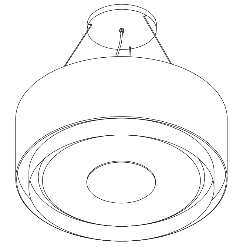 Wave 2630.407 CIRCO X lamp 90cm - geschikt voor lederen bekleding - 1 kleur naar keuze - LEDDISC - afzuigkapSpecialist.nl