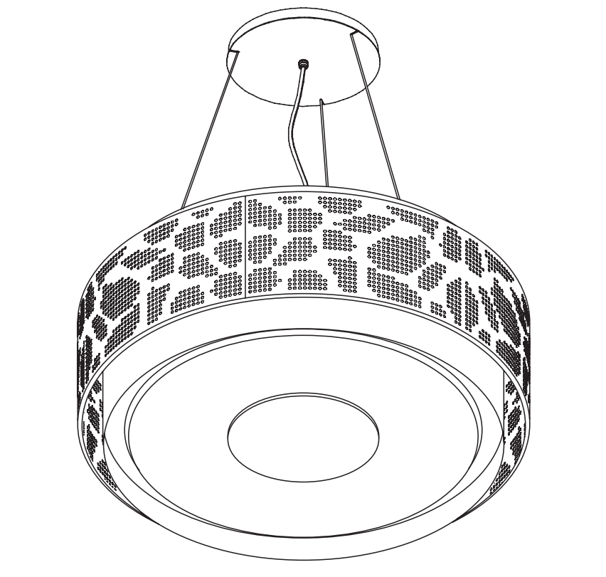 Wave 2680.404 CLOUD lamp 90 cm - 2 kleuren naar keuze - LED - afzuigkapSpecialist.nl