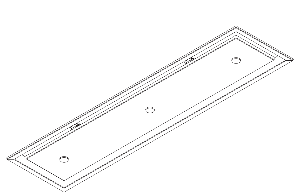 Wave 3663.402 STANDARD inbouwunit 120 x 30 cm - 1 kleur naar keuze - motorloos - LED - afzuigkapSpecialist.nl