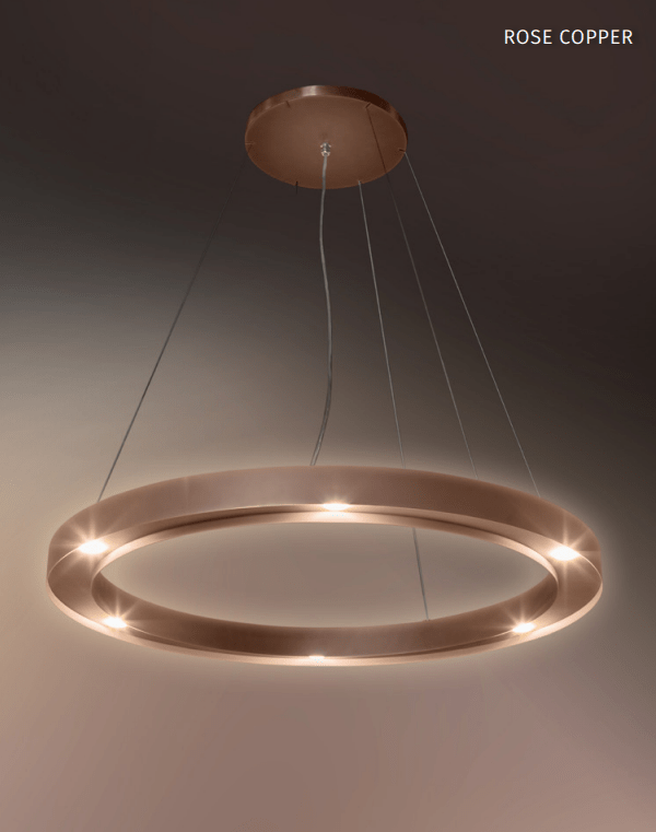 Wave 7310.202 CLASS - hanglamp - ∅ 105cm - RVS - dimbaar - LED - afzuigkapSpecialist.nl