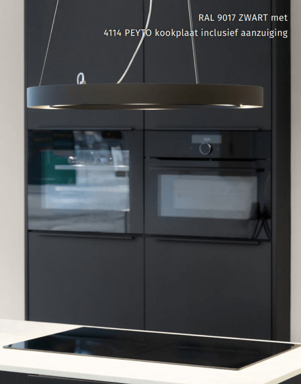 Wave 7310.202 CLASS - hanglamp - ∅ 105cm - RVS - dimbaar - LED - afzuigkapSpecialist.nl