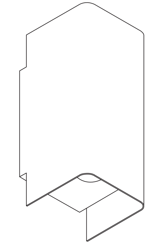 Wave 7611.200 MOODS - wandlamp - RVS - dimbaar - LED - afzuigkapSpecialist.nl