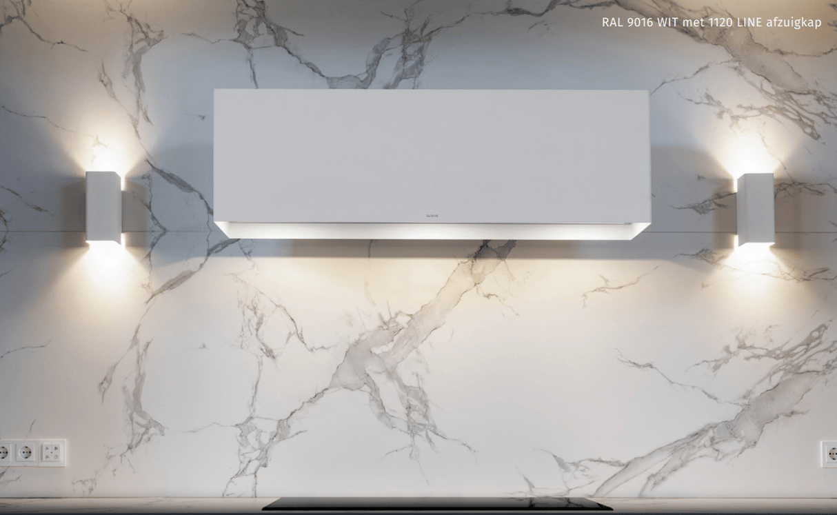 Wave 7611.250 MOODS - wandlamp - geschikt voor lederen bekleding - RVS - dimbaar - LED - afzuigkapSpecialist.nl