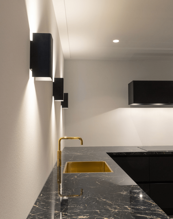 Wave 7611.250 MOODS - wandlamp - geschikt voor lederen bekleding - RVS - dimbaar - LED - afzuigkapSpecialist.nl