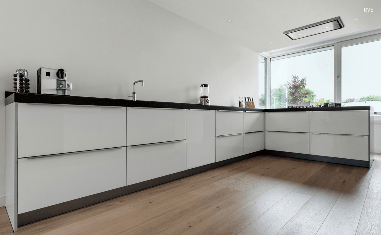 Wave 8555.401 BEAM - plafondunit 90x50 cm - 1 kleur naar keuze - vaste, interne motor - LED - afzuigkapSpecialist.nl