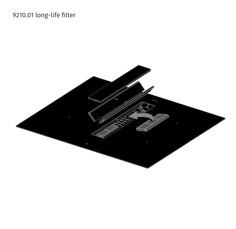 Wave 9210.01 Long Life koolstoffilter t.b.v. de Peyto - afzuigkapSpecialist.nl