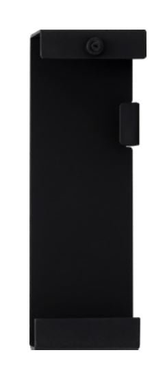 Wave 9991.07 afstandsbediening houder - RAL 9017 zwart - afzuigkapSpecialist.nl