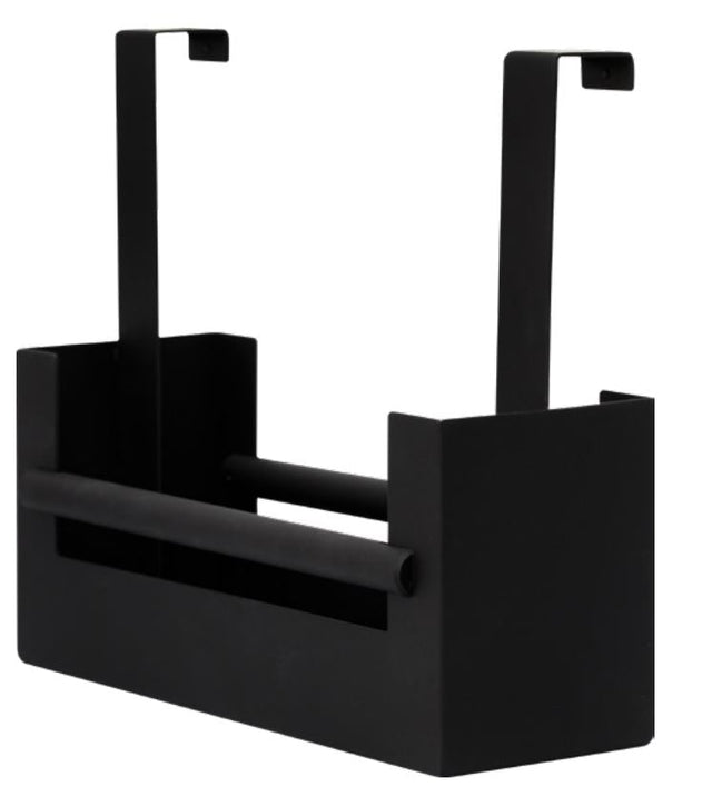 Wave 9991.09 kruidenrek - RAL 9017 zwart - afzuigkapSpecialist.nl