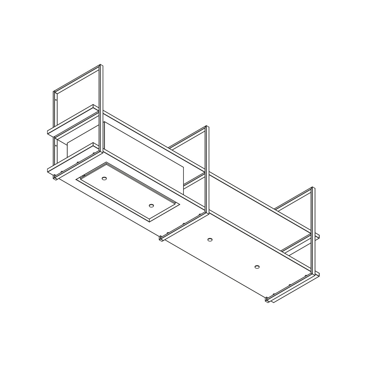 Wave wandmodel 1053