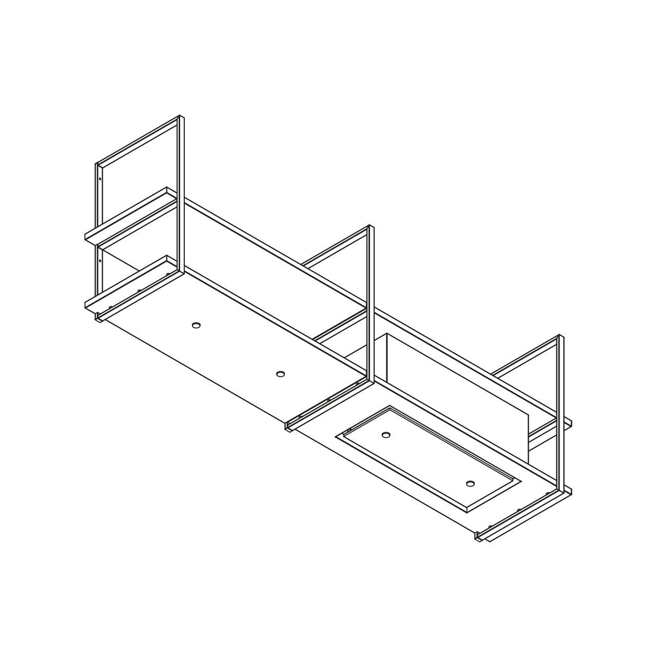 Wave wandmodel 1054