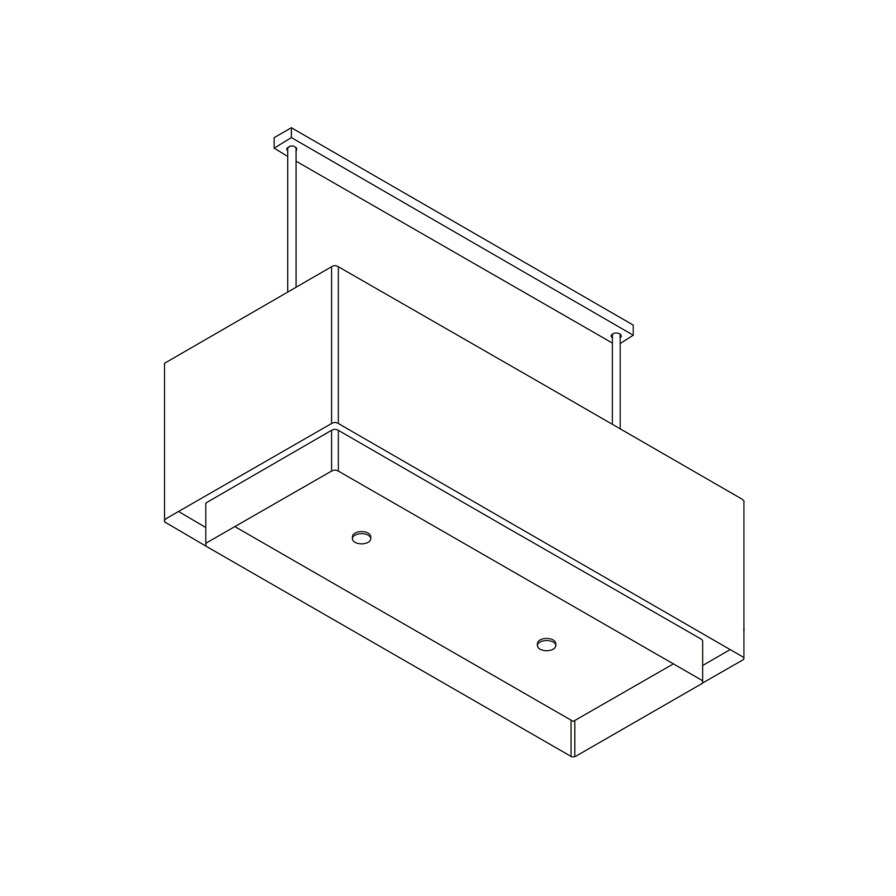 Wave eilandmodel 2130 - LINE X 1000mm