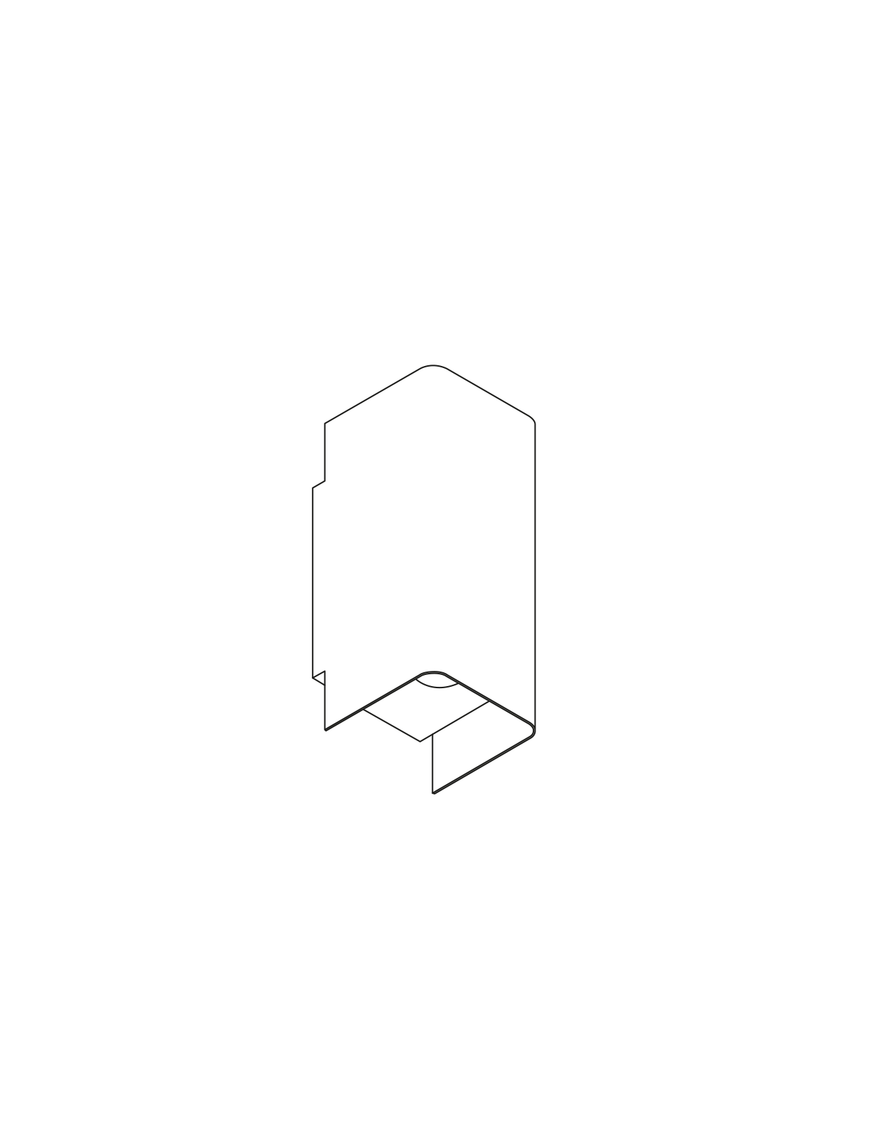 Wandlamp 7611 - afzuigkapSpecialist.nl