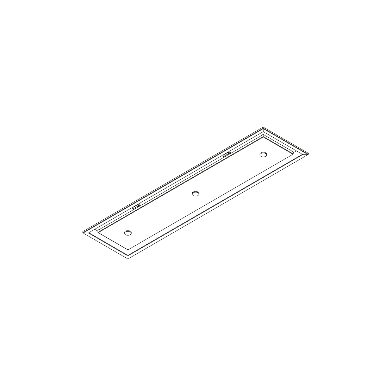 Wave inbouw model 3663 - STANDARD 1200x300mm - afzuigkapSpecialist.nl