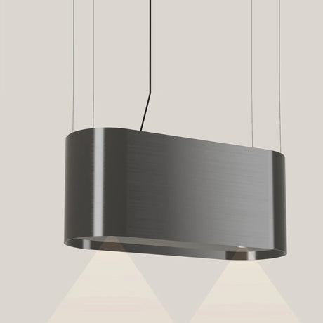 Wave 2119 afzuigkap in Smoked Silver
