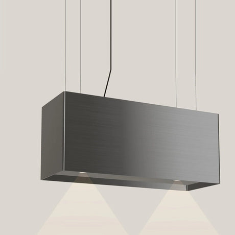 Wave 2120 afzuigkap in Smoked Silver