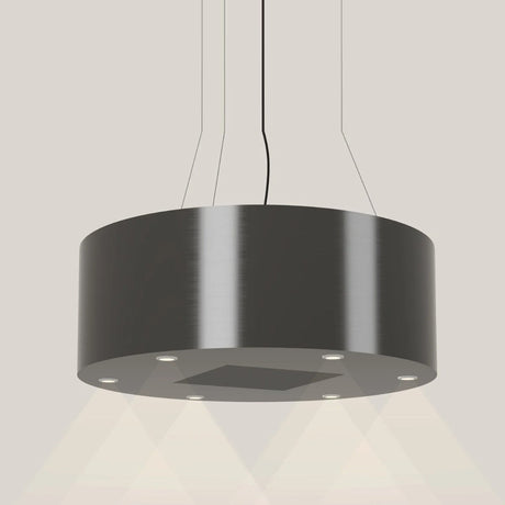 Wave 2605 afzuigkap in Smoked Silver