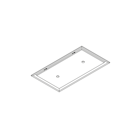Wave plafond model 8674 - CIRCULATE 900x500mm - afzuigkapSpecialist.nl
