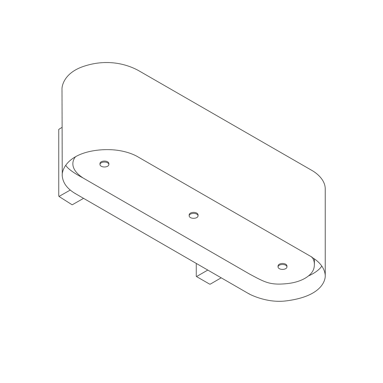 Wave wandmodel 1119 - OVAL 1200mm - afzuigkapSpecialist.nl