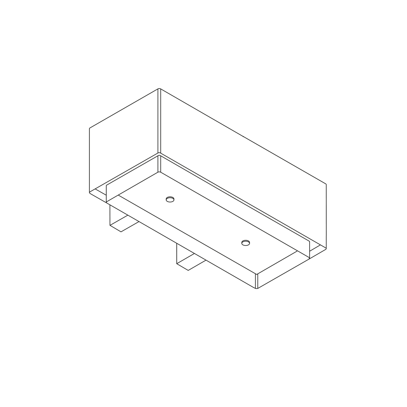 Wave wandmodel 1130 - LINE X 1000mm - afzuigkapSpecialist.nl