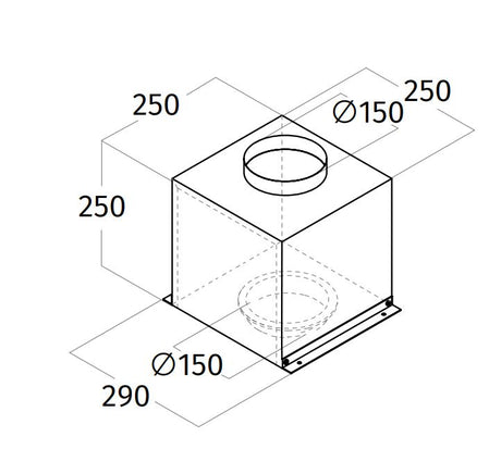 Airone ME-001-MOTOR externe kanaalmotor - max. 680 m3/h