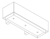 Wave 1130.151 LINE X - wall hood 130 cm suitable for leather upholstery - stainless steel - internal motor - LED lighting