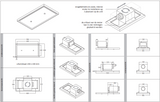 Wave 8555.401 BEAM - ceiling unit 90x50 cm - 1 colour of your choice - fixed, internal motor - LED