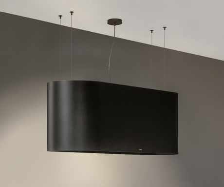 Wave 2119.103 OVAL - 120 cm eilandafzuigkap RVS - interne motor - LED verlichting