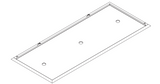 Wave 8230.402 ZERO ceiling unit - 1200 x 500mm - motorless - flush mounting - 1 colour of your choice